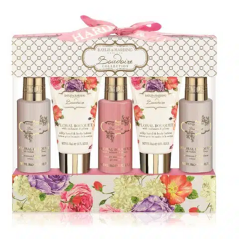 BAYLIS &amp; HARDING Boudoire White 5 Piece Gift Set